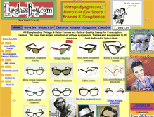 Tablet Screenshot of eyeglassboy.com